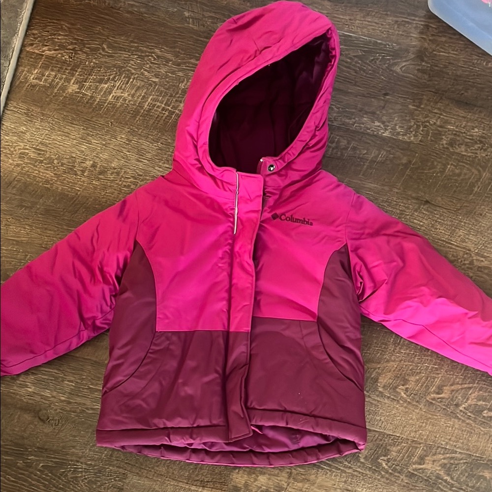 Girls 4t Columbia Jacket. Like-new condition